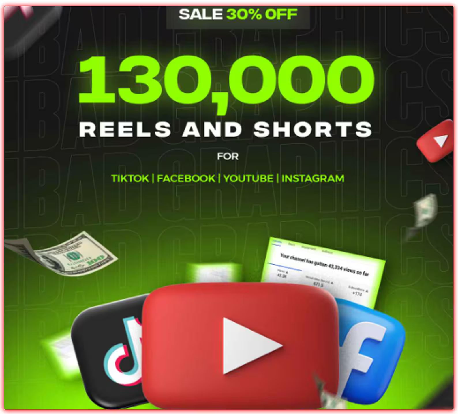 130K Ultimate Mega Reels Bundle – Instant Access in 30 Seconds + Resell Rights Included