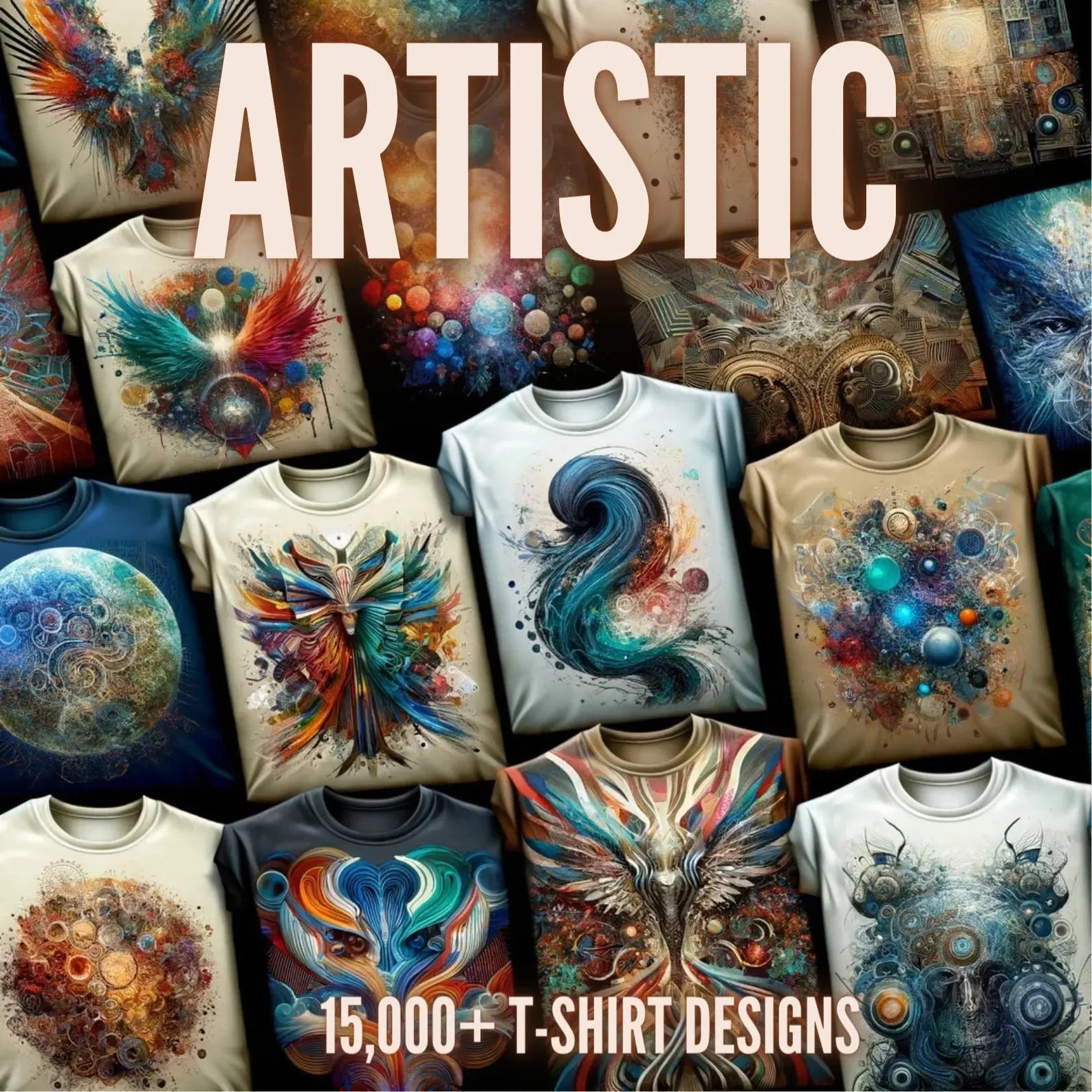 2M+ T-Shirt Designs Pack | Instant Download + Resell Rights FastVault